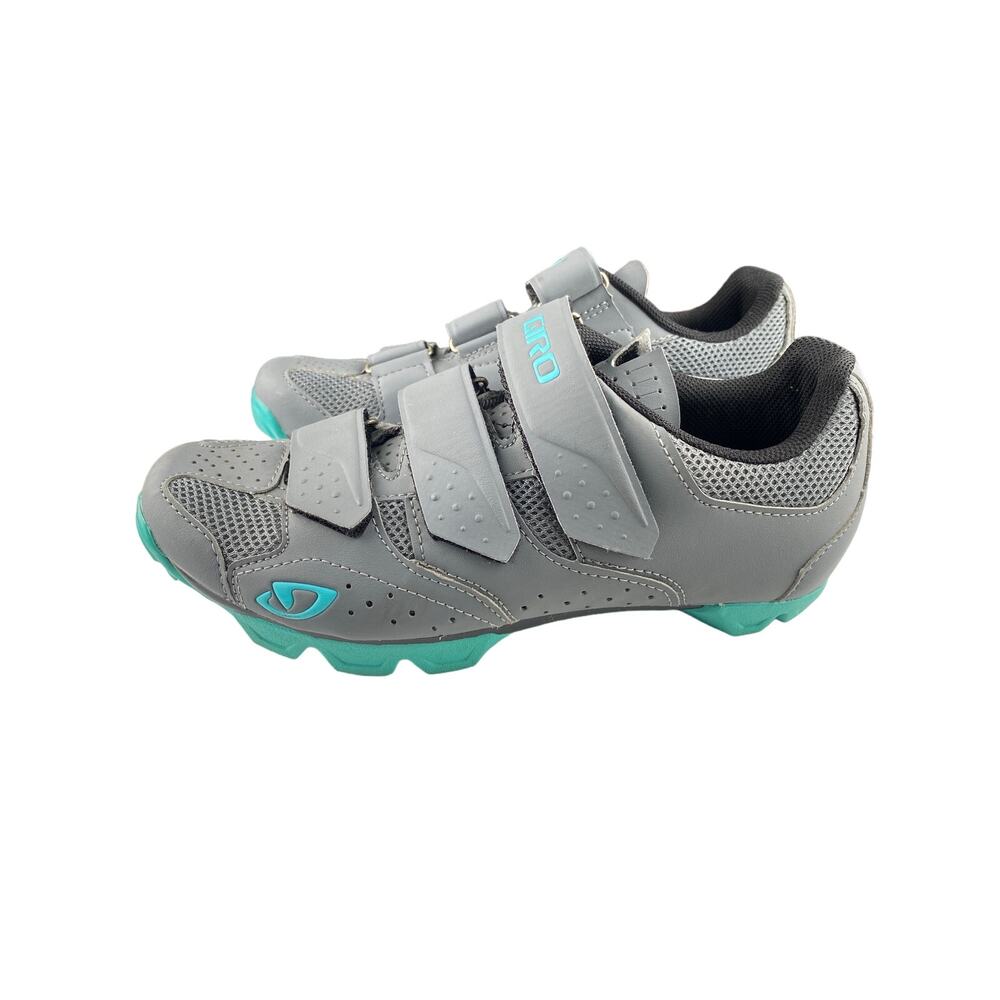 Giro Riela RII Women's Mountain Bike/Cycling Shoes Dark‎ Shadow/Glacier Sz 7.5 - Picture 3 of 7